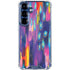 Kaleidoscope Brush Stroke by Etta Vee Galaxy S25 Clear Case